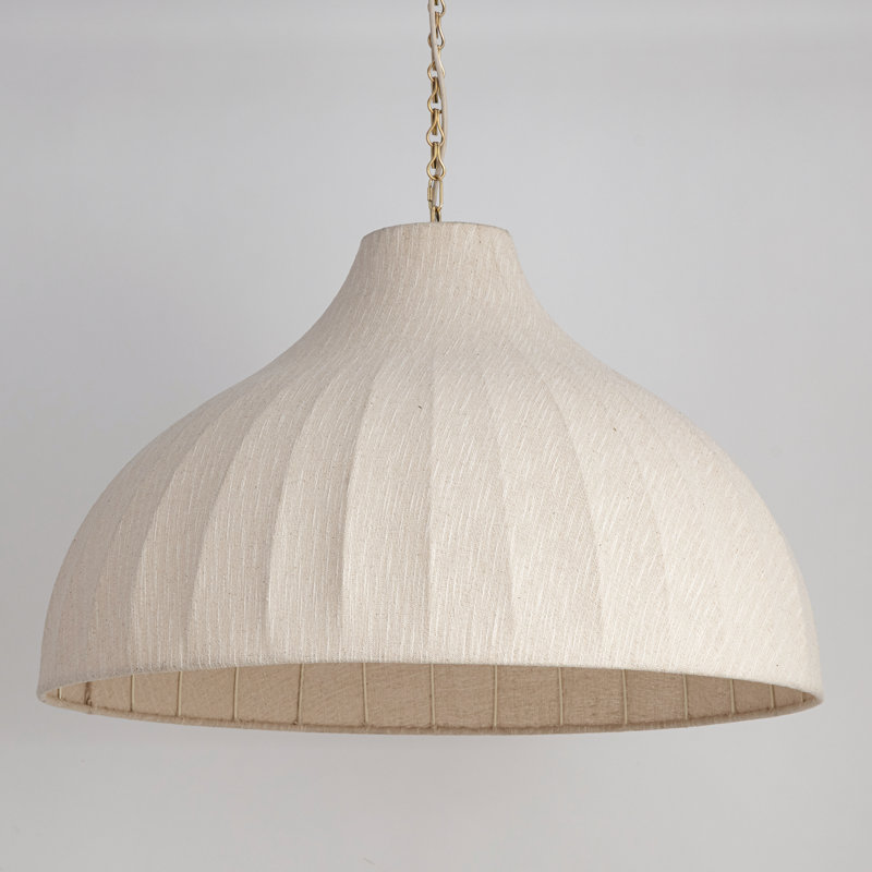 Hearthveil-Single Pendant, 3 Lights, 55.75" H x 36.25" W x 36.25" D