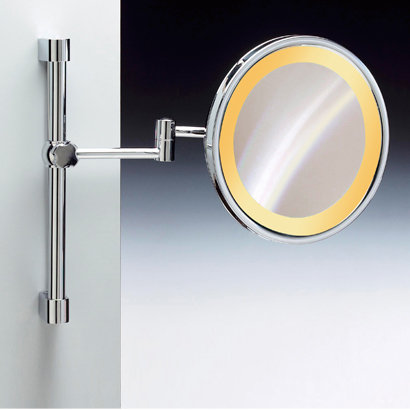 Metal Wall Mirror, Chrome
