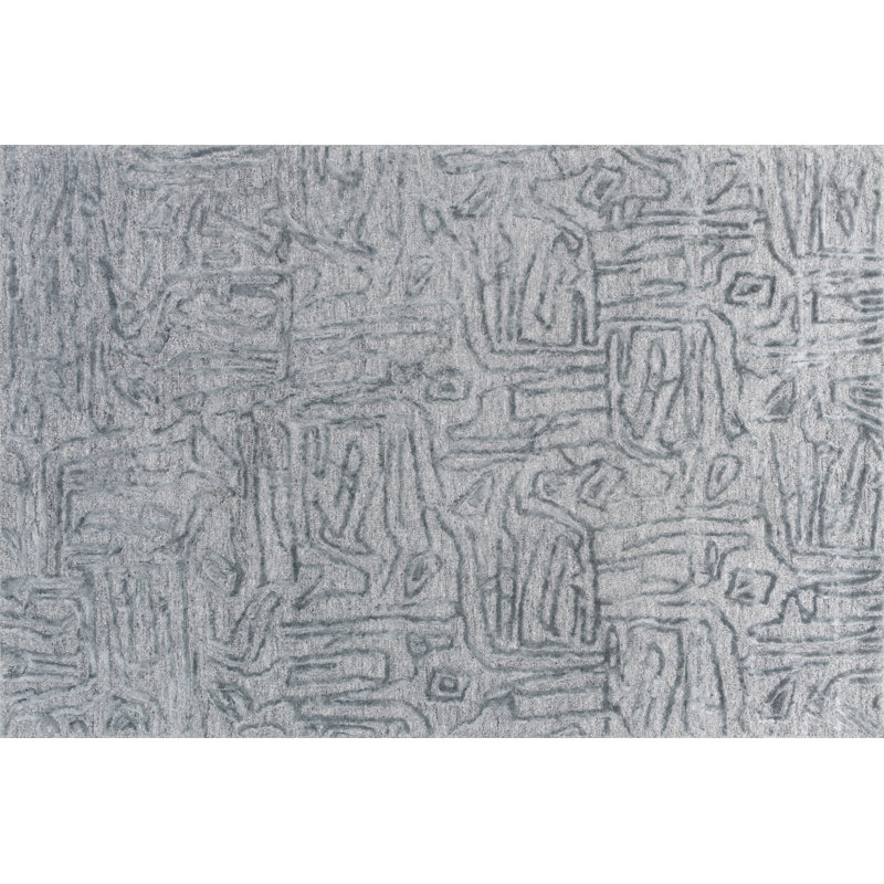 Rusch Hand Tufted Abstract Indoor Rug, Rectangle 9'3" x 13'