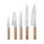 KitchenAid Premium 6 Piece Wood Block Set