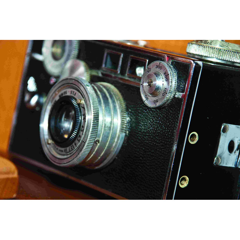 Antique - photographie sur toile tendue, H 8 po x l 12 po