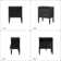 Timar 2 - Drawer Solid Wood Nightstand with Built-In Outlets and USB (Set Of 2)