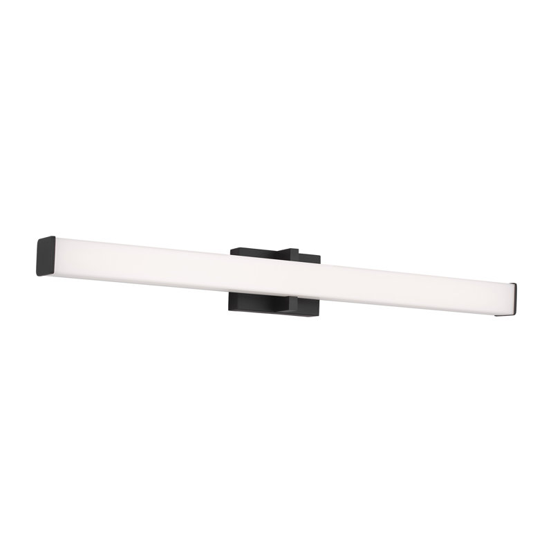 Ellis 1 - Light LED Bath Bar, Nightshade Black