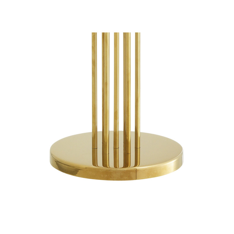 Lampe sur pied Lorenzo, Or