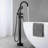 Clawfoot Tub Faucet and Tub Spout with Hand Shower and Diverter