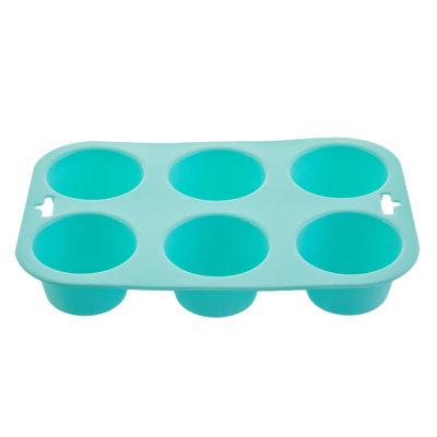 Premier Housewares Zing Silicone Muffin Pan with Lid
