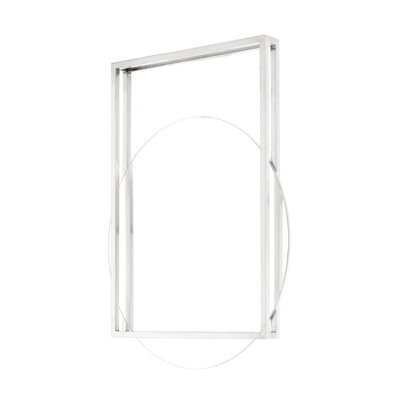 Miroir de salle de bain Pierre, Chrome chrome