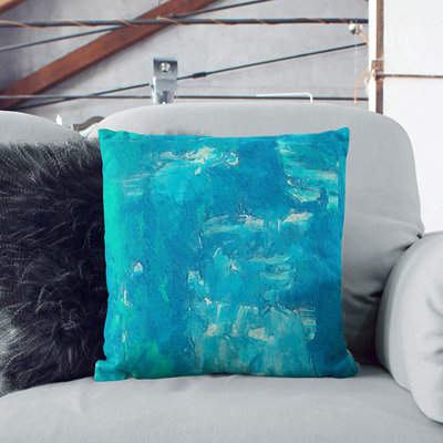 Abstract Square Throw Cushion