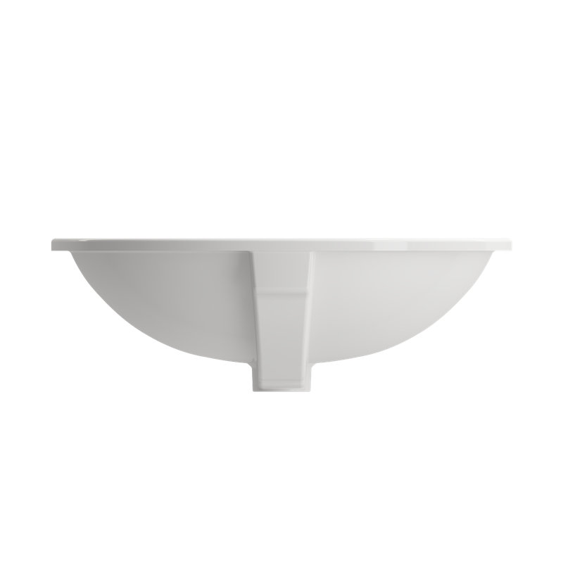 Parma 22.4'' L Bathroom Sink, White