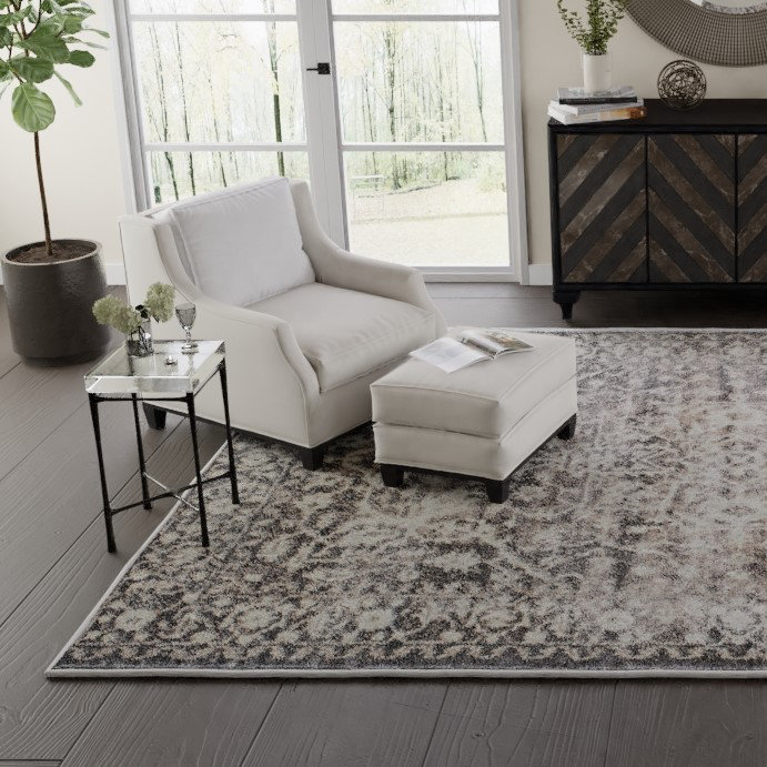 Pinkham Oriental Stone Area Rug