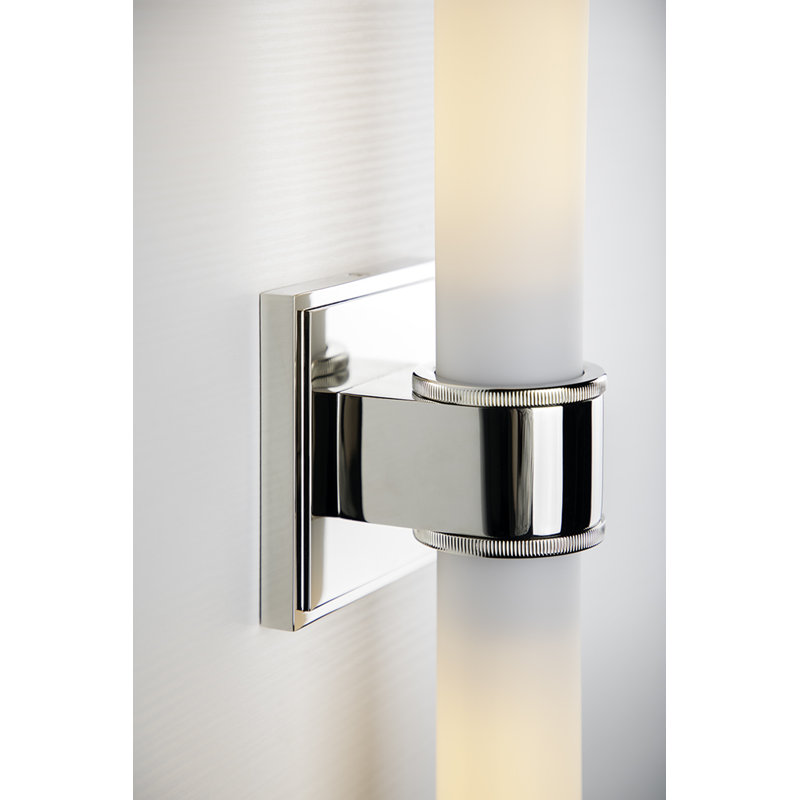 Mill Valley 2-Light Wall Sconce, Polished Nickel