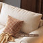 Canapé-lit modulaire en polyester blanc crème avec rangement-117167148