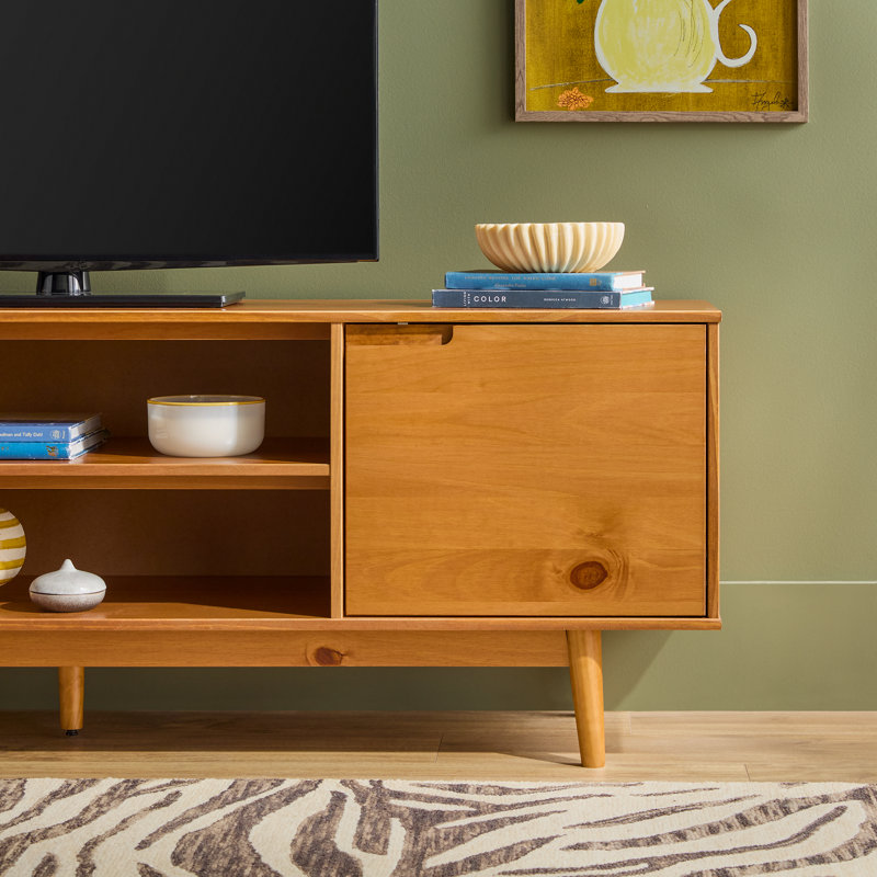 Griffing 70" Solid Wood TV Stand for 75" TVs