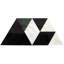 Prism 8x14 Triangle Polished Marble Mosaic Tile-239126531