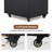 Salon Trolley Makeup Organizer with Drawer and Cabinet-88686309