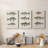 " Species Of Antique Fish III " 3 - Pieces-1074064775
