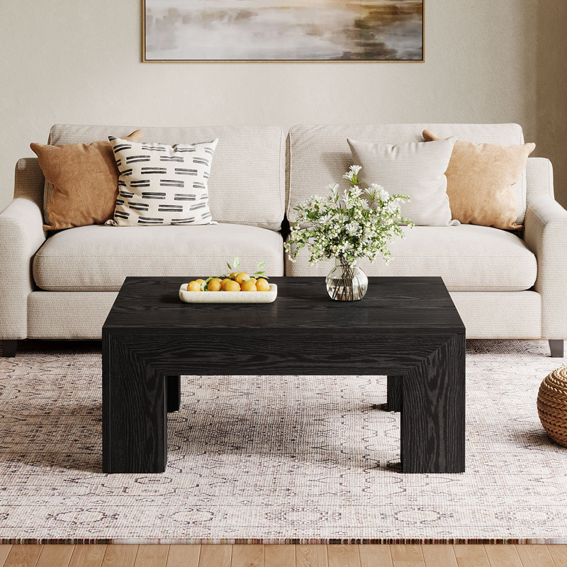 Table basse Farmhouse, Noir
