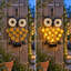 Iron Solar Powered Wall Light
