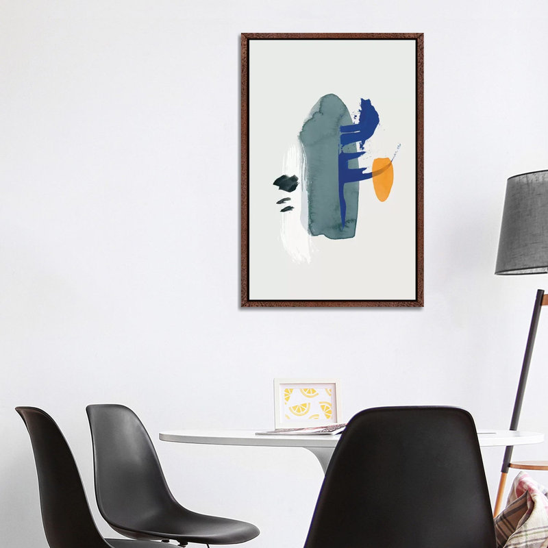 Beginning by Leemo - Print on Canvas, Classic Brown Wood Framed, 101.6 cm H x 66.04 cm W