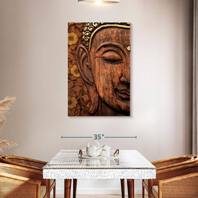 " Carved Buddha Face "