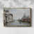 Toile avec cadre flottant or est en rupture de stock