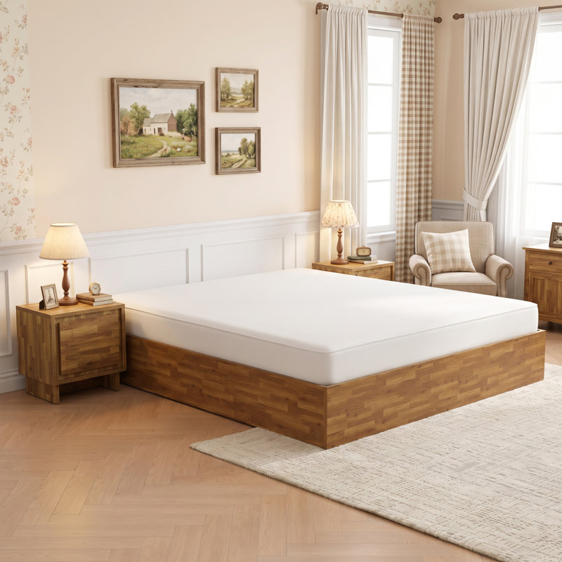 2 Piece Bedroom Set, Rustic Brown, Full