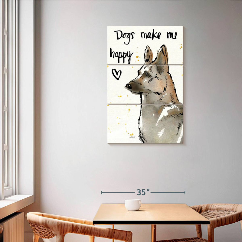 Brampt Strike A Paws VIII, 57" H x 36" W