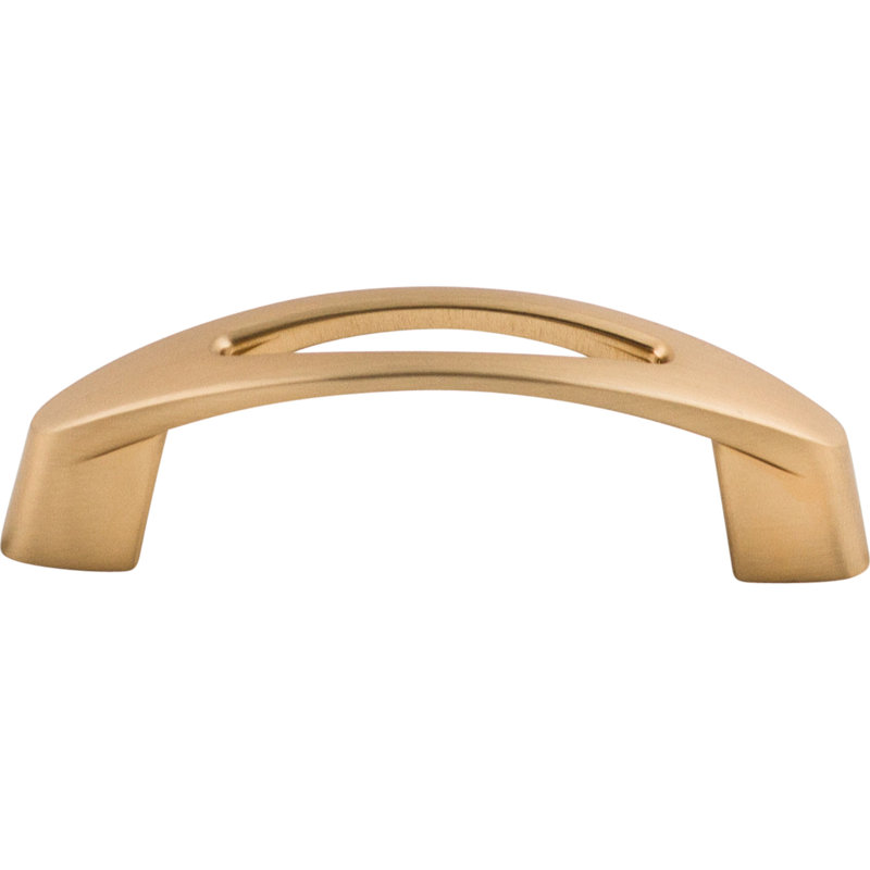 Verona Bar Pull, 3" Center to Center, German Bronze