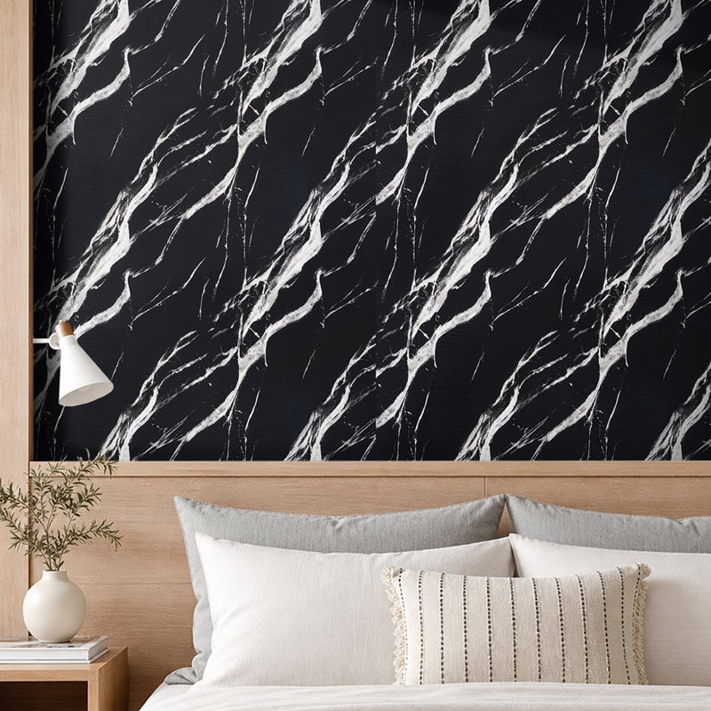1-Piece Self-Adhesive Marble Wall Tile Sticker