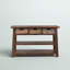 Console en bois massif Gurbaaz
