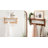 Kamini Poplar Floating Shelf with Hooks-458632541