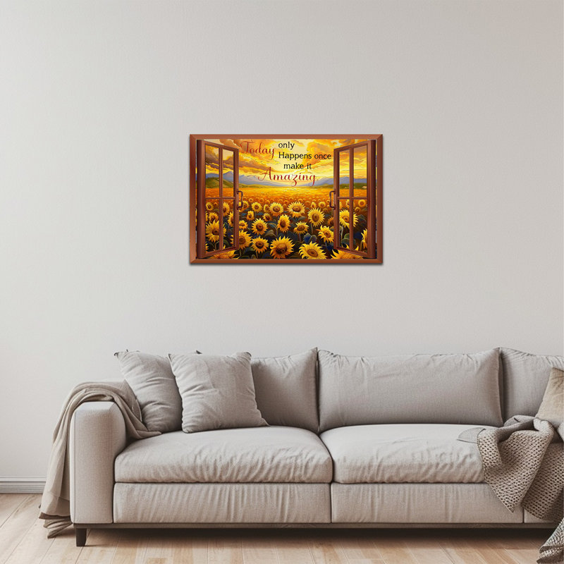 Large Adriatik Open Window Farmhouse, H 24 po x l 32 po