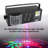 DJ Disco Party Light – 4‑in‑1 RGBW Strobe & Pattern Projector, DMX Control, Voice Activated for Clubs & Weddings​
