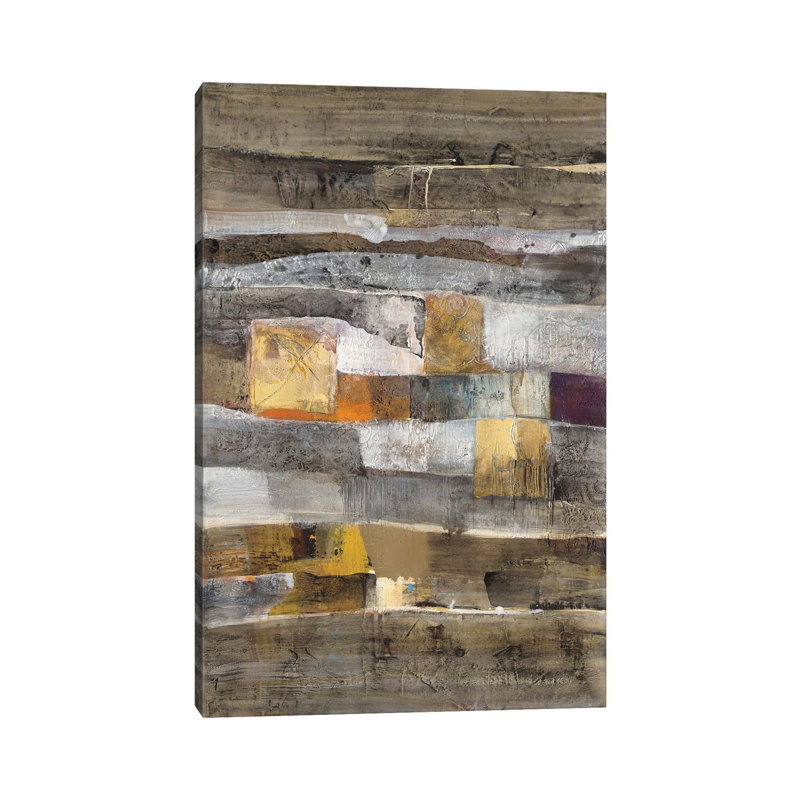 Pueblo I by Albena Hristova - Wrapped Canvas Painting, 152.5 cm H x 101.5 cm W