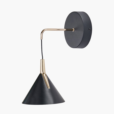 Tescott Iron LED Armed Sconce