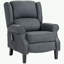Fauteuil inclinable manuel masseur de 30,75 po avec masseur Taiyo-842083592