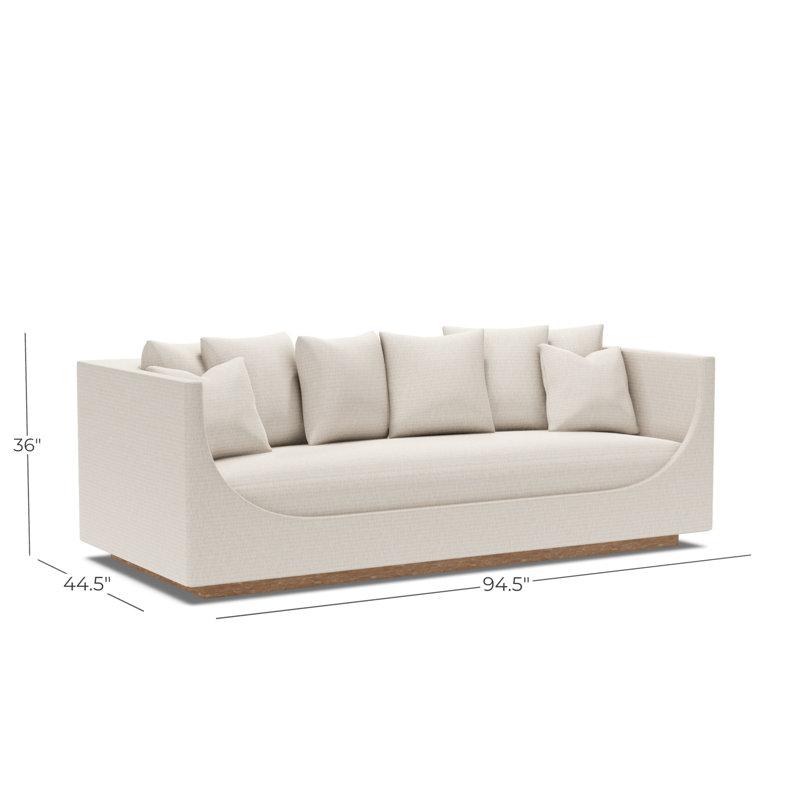 Claudette Bench Seat Sofa, 2709-11, Corbin