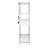 Naysa 31.5 " L Steel Wine Bar