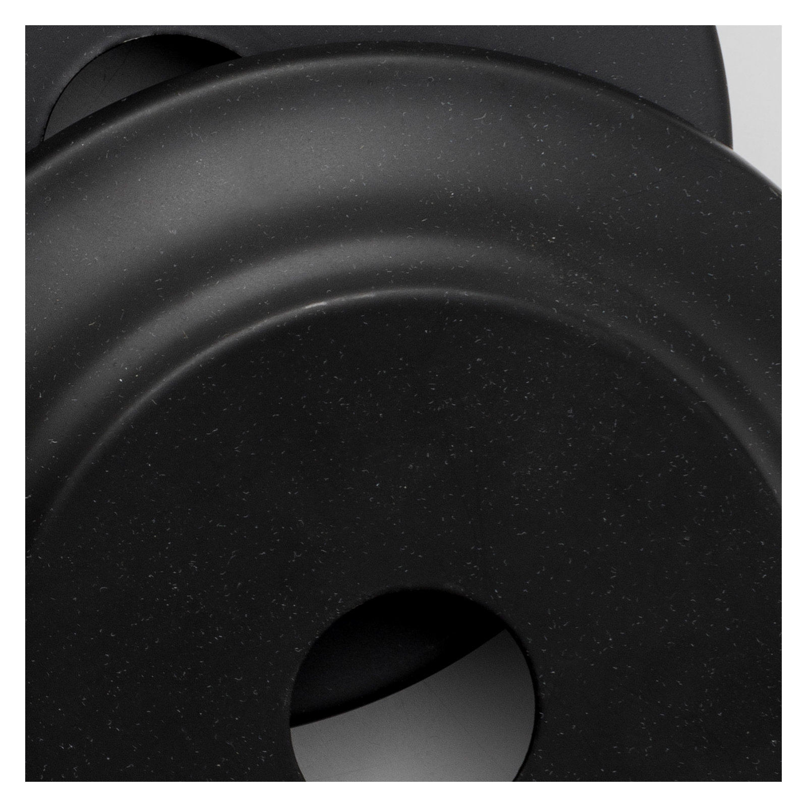 Marli 3 Light Wood Semi Flush Mount, Black