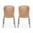 Wood Outdoor Dining Side Chair