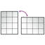 Mikayia Rectangular Metal Wall Mirror-269484443