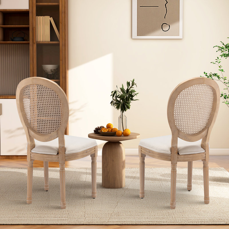 Chaise de salle à manger Claraville, Beige