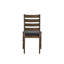 Ensemble de 2 chaises d'appoint en cuir synthétique Damica
