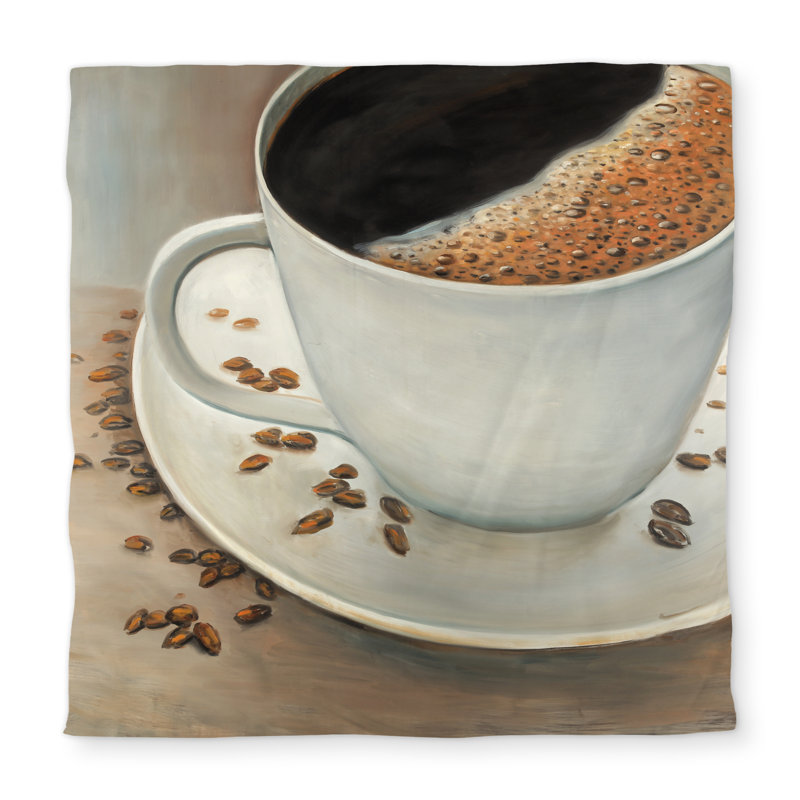 Black Coffee Duvet Cover | Gastronomy Kitchen Home Decor