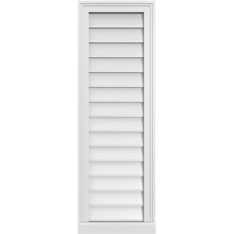 Cadre de seuil Brickmould, brun clair apprêté, H 42 po x l 14 po x P 2 po