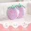Coussin décoratif en velours fraise pour canapé (15 po x 10 po)-99082447
