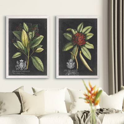 «Royal Foliage III» par Vincent Van Gogh - cadre photo 2 pièces, reproduction d'art
