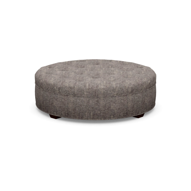 Round Ottoman, Walnut, 8240-70