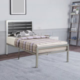 Tydarrius Metal Slat Bed