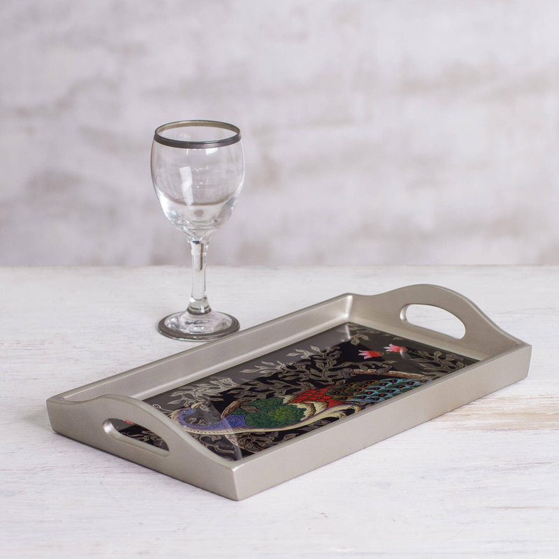 Glass Decorative Tray